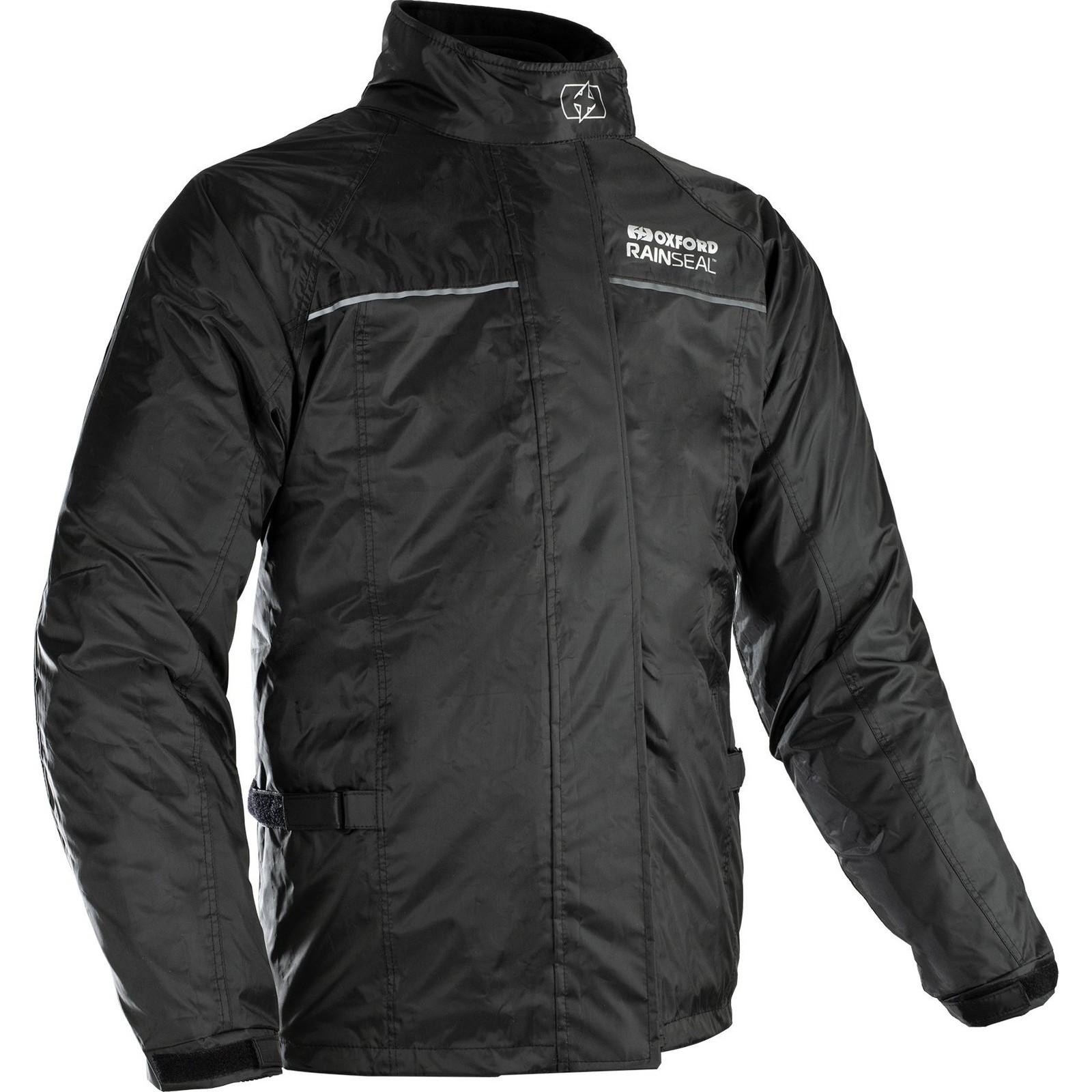 RM212001XL - Oxford Rainseal Motorcycle Over Jacket XL Black
