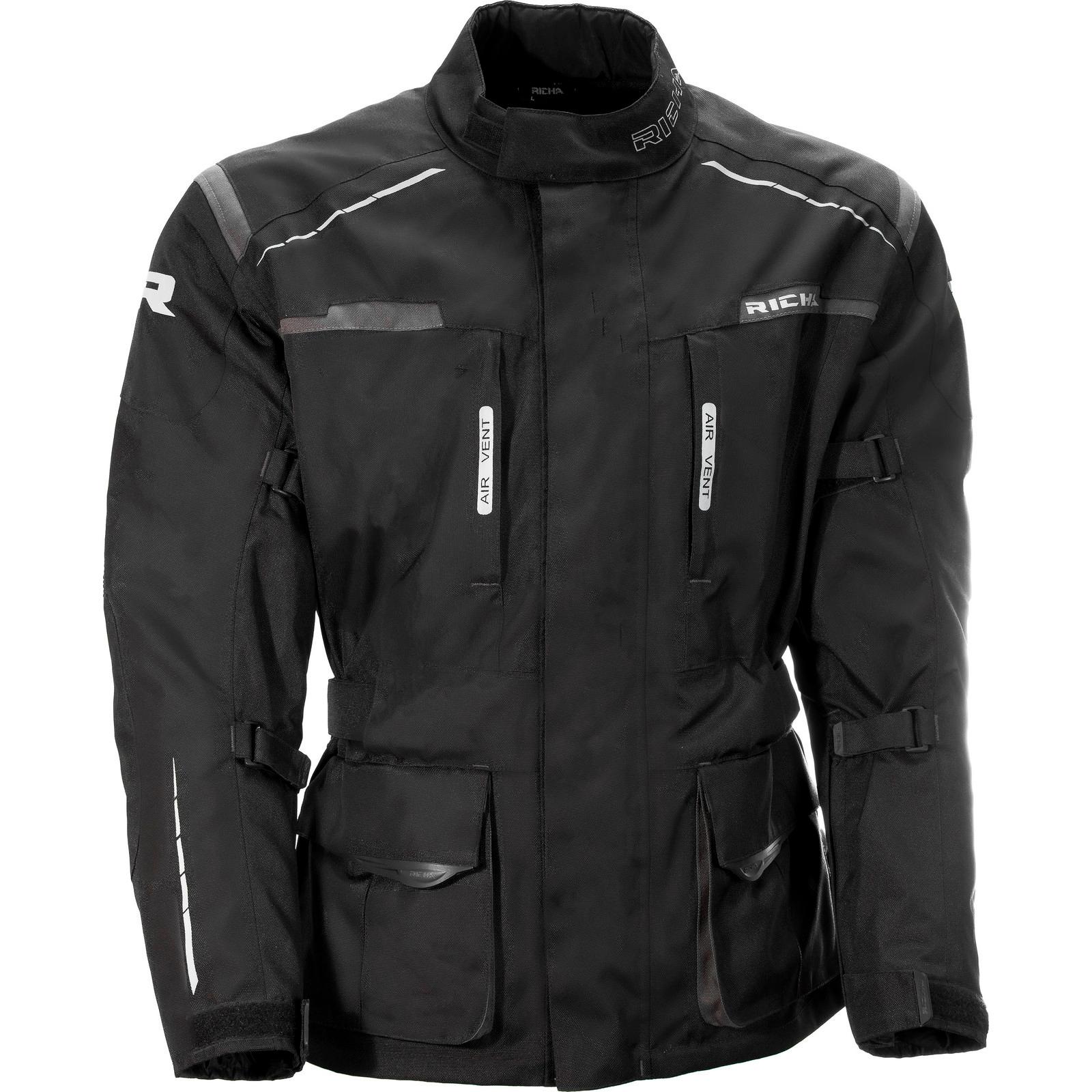 AXELLD100-D3XL - Richa Axel Ladies Motorcycle Jacket 3XL Black