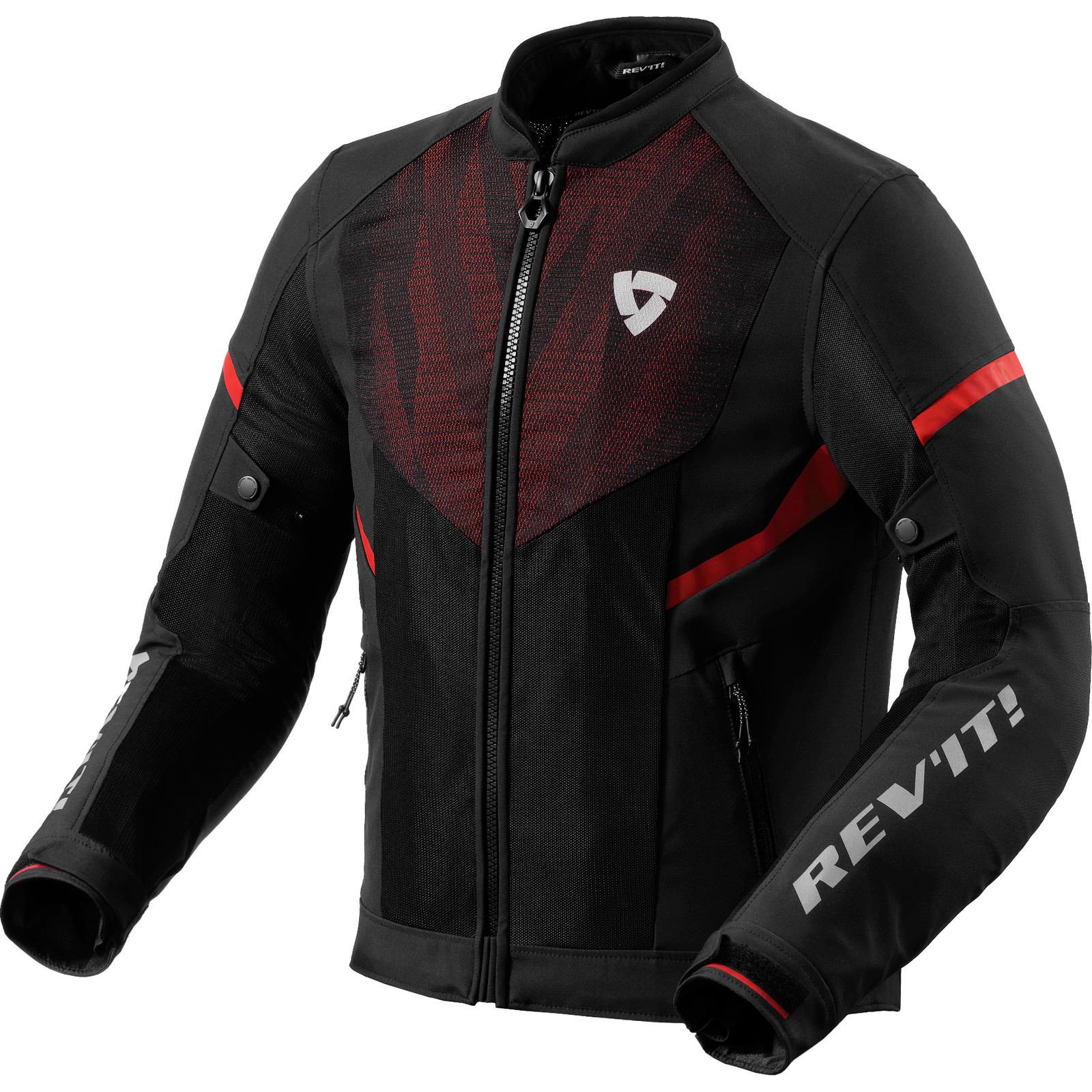 FJT333 - 1270-XL - Rev It Hyperspeed 2 GT Air Motorcycle Jacket XL Black Neon Red