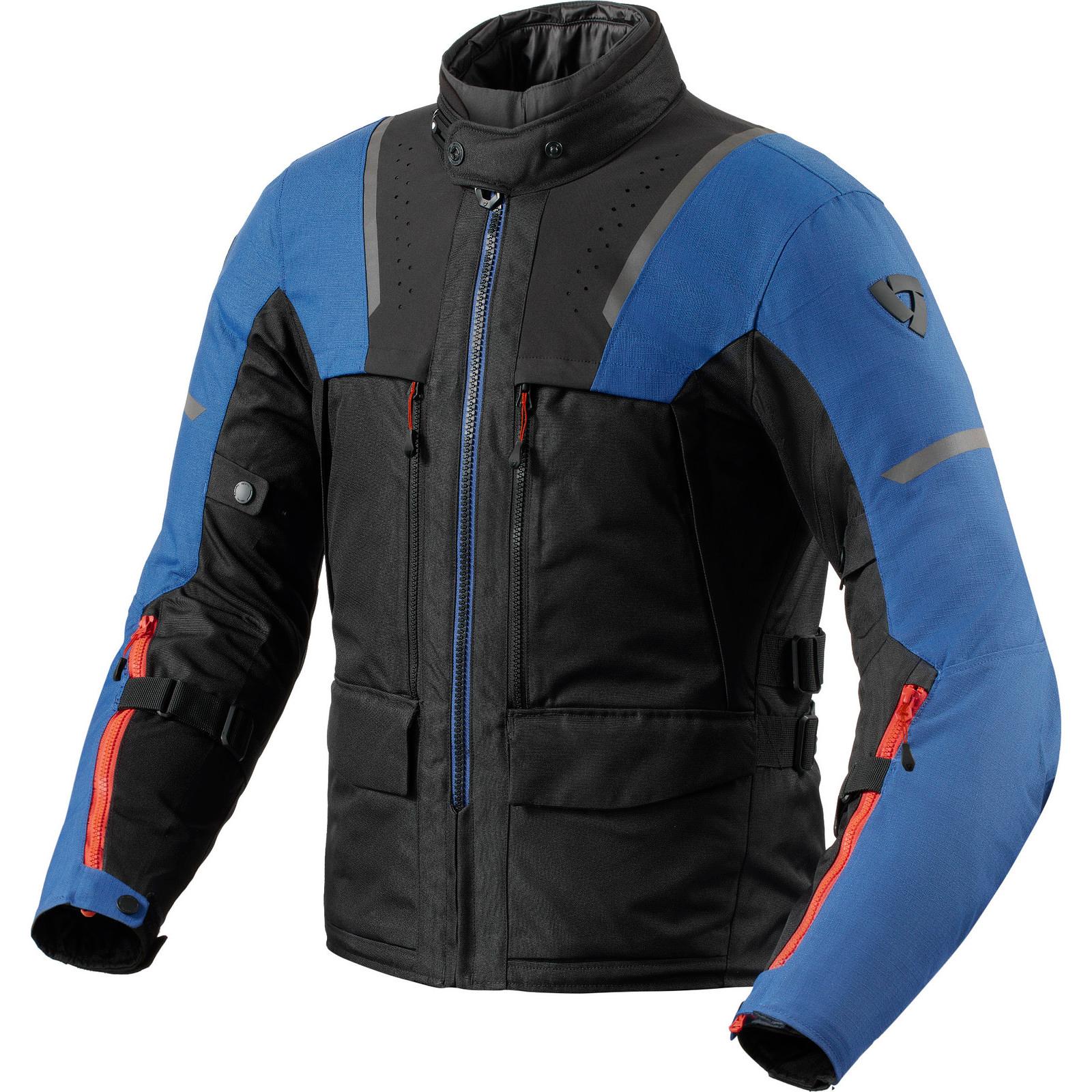 FJT345 - 2250-4XL - Rev It Offtrack 2 H2O Motorcycle Jacket 4XL Blue Black