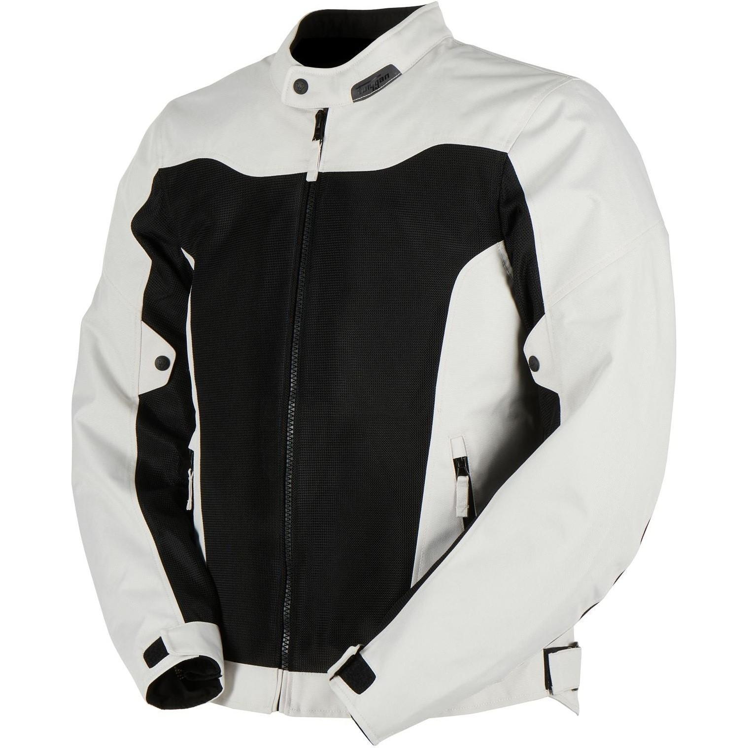 6435-943 3XL - Furygan Mistral Evo 3 Motorcycle Jacket 3XL Pearl Black