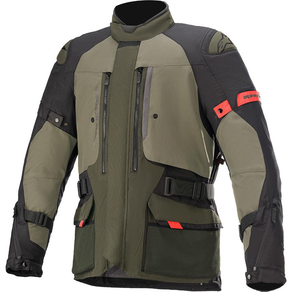 3604121 619 3XL - Alpinestars Ketchum Gore-Tex Motorcycle Jacket 3XL Forest Military Green