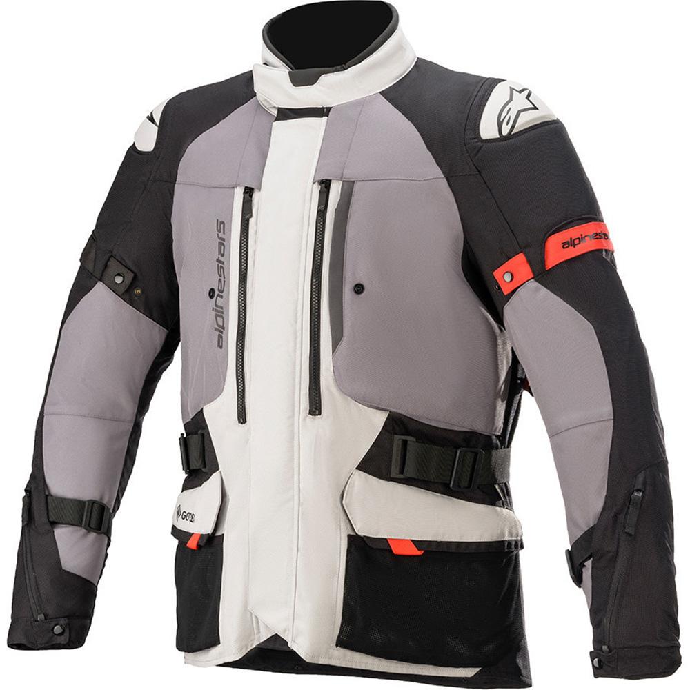 3604121 9191 XXL - Alpinestars Ketchum Gore-Tex Motorcycle Jacket XXL Ice Grey Dark Grey Black