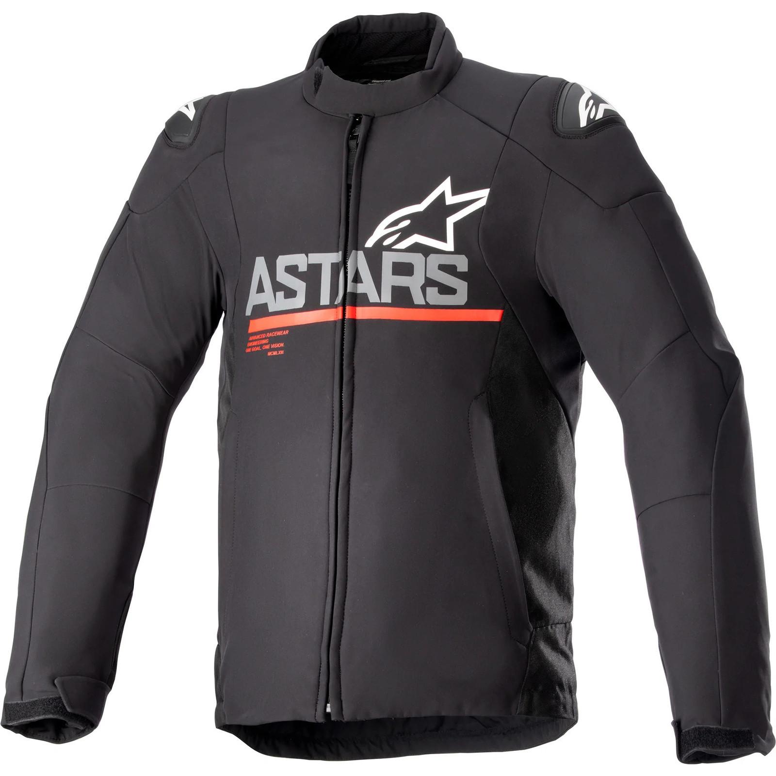 3206523 1993 S - Alpinestars SMX Motorcycle Jacket S Dark Grey Bright Red