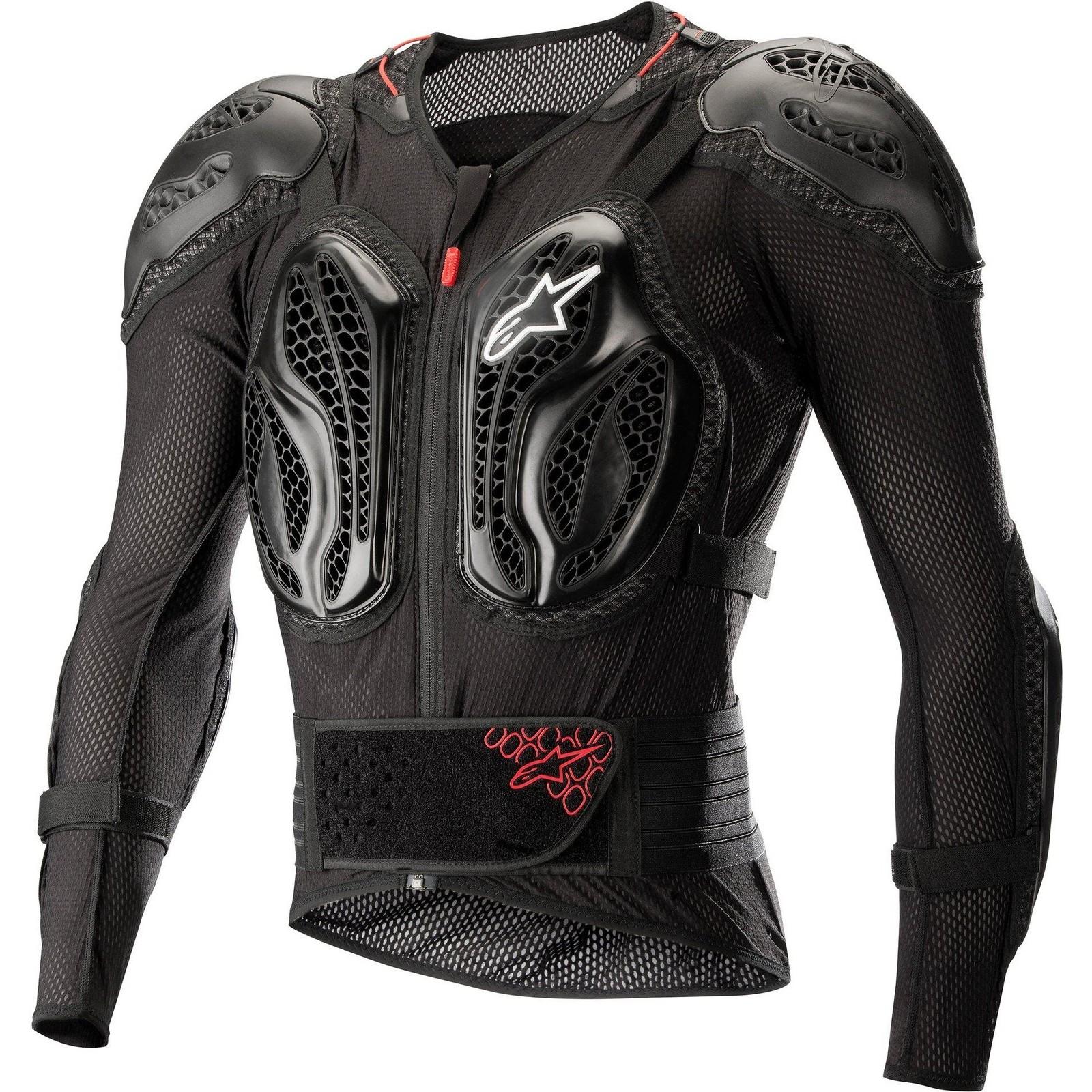 6506818 13 XXL - Alpinestars Bionic Action Protector Jacket XXL Black Red
