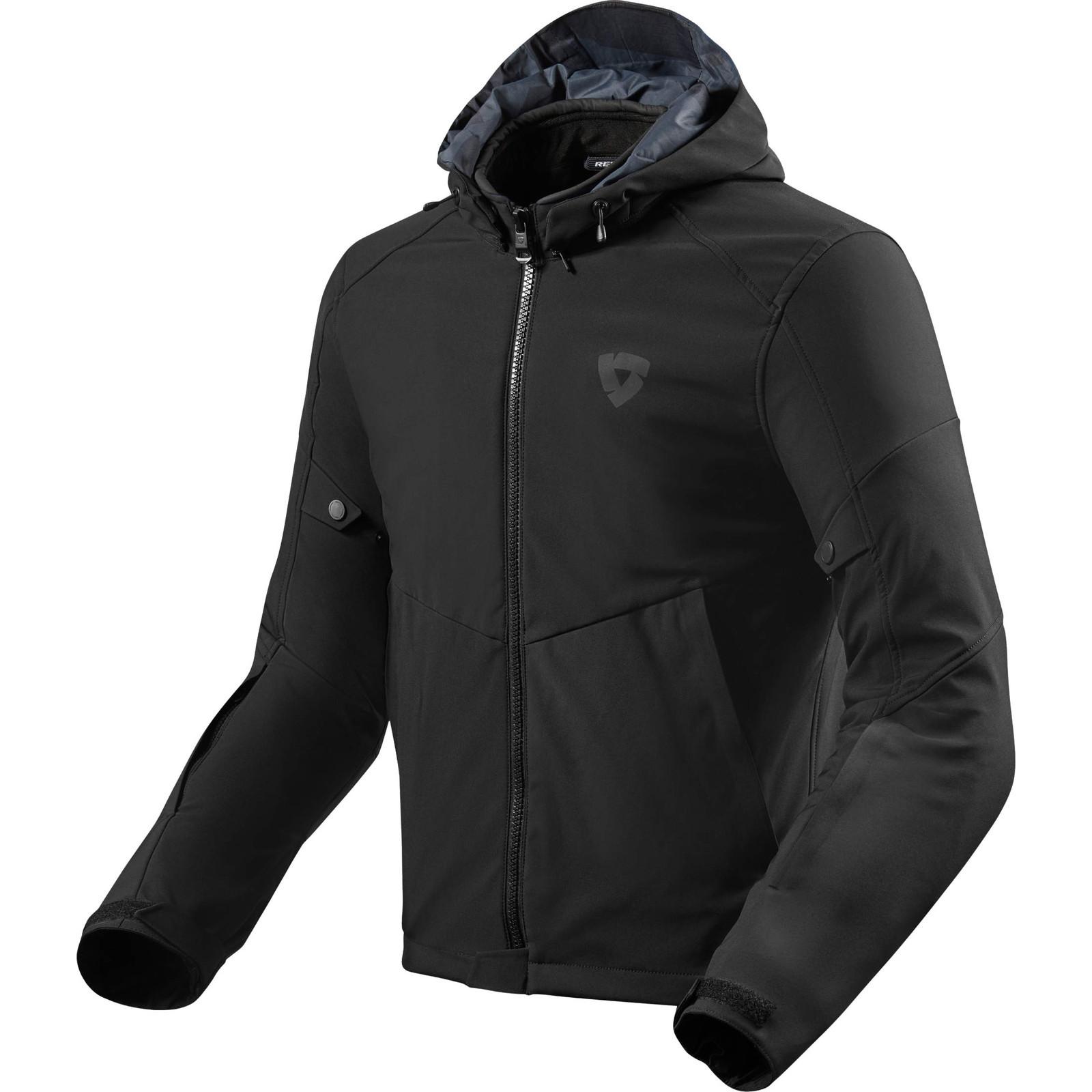 FJT282 - 010-XXL - Rev It Afterburn H2O Motorcycle Jacket XXL Black