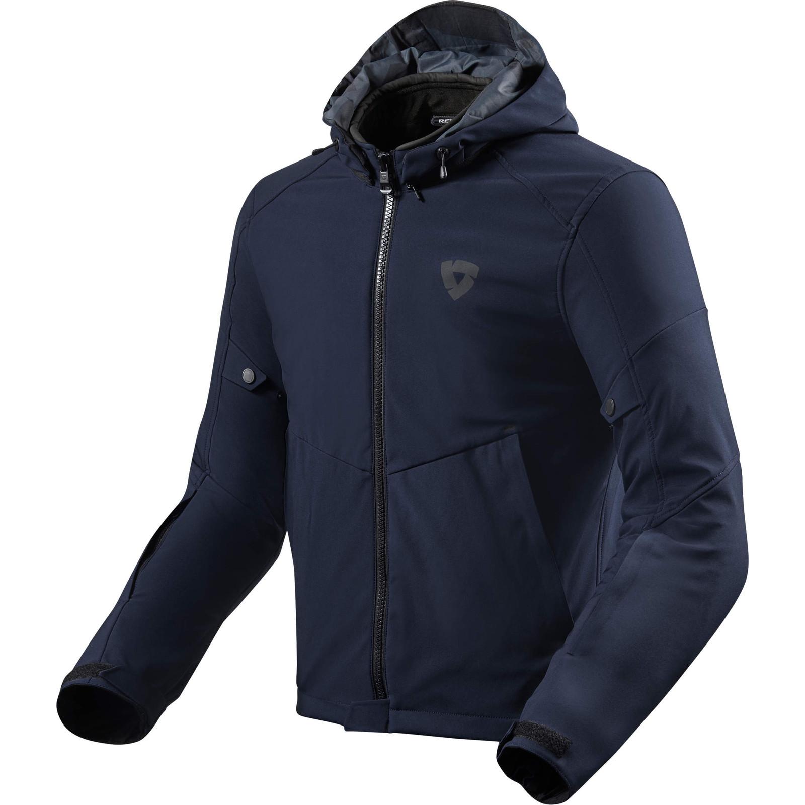 FJT282 - 080-L - Rev It Afterburn H2O Motorcycle Jacket L Dark Navy