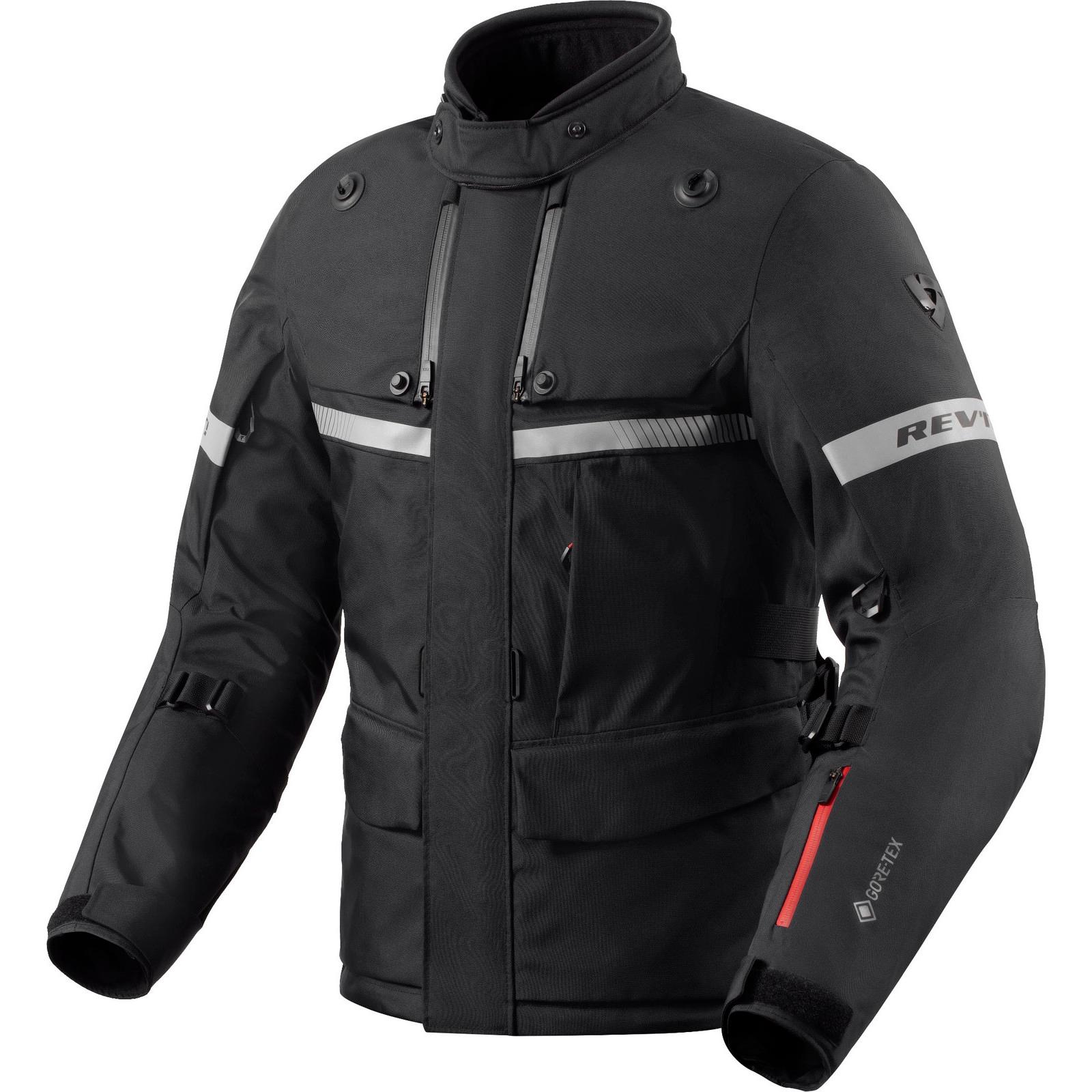 FJT351 - 1010-XL - Rev It Poseidon 3 Gore-Tex Motorcycle Jacket XL Black