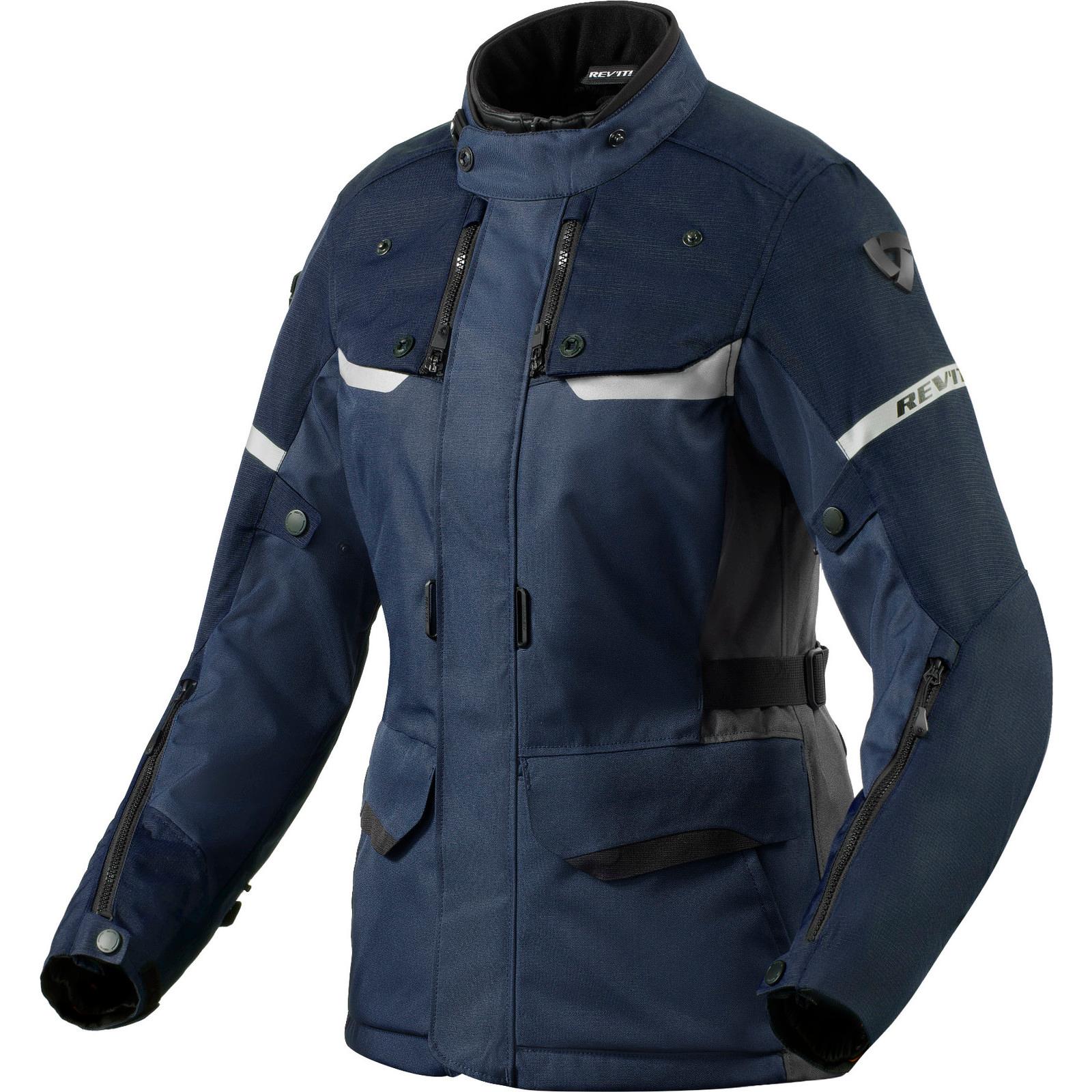 FJT344 - 2230-L34 - Rev It Outback 4 H2O Ladies Motorcycle Jacket 34 Blue Blue (UK 6)