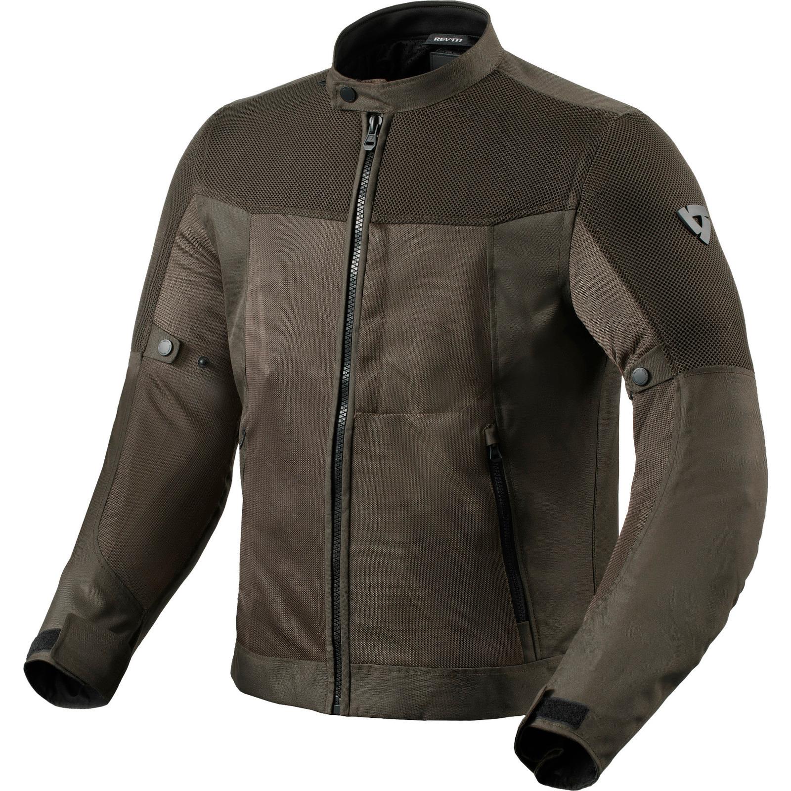 FJT332 - 0120-XXL - Rev It Vigor 2 Motorcycle Jacket XXL Black Olive