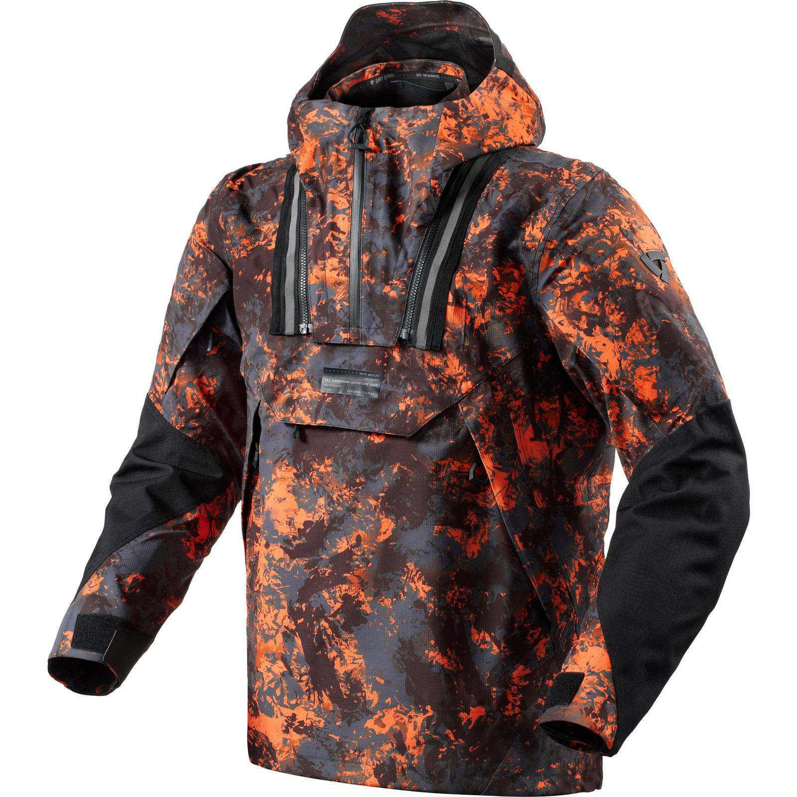 FJT354 - 1500-M - Rev It Smock Blackwater 2 H2O Off Road Jacket M Black Orange