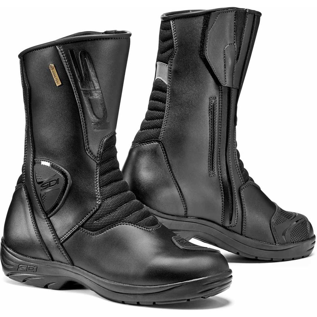 Sidi Gavia Gore-Tex Motorcycle Boots 46 Black (UK 11)