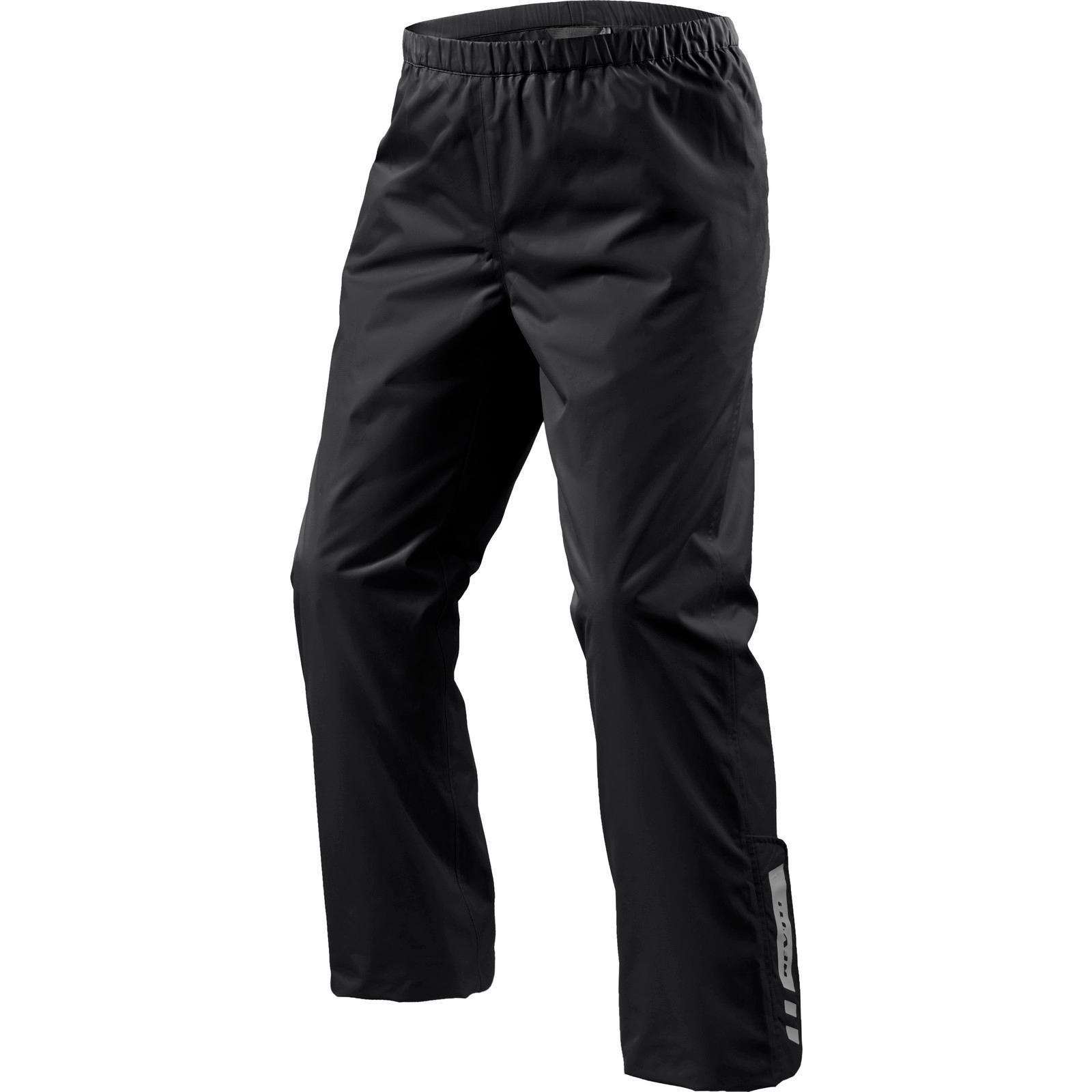 FRC015 - 0010-M - Rev It Acid 3 H2O Motorcycle Rain Trousers M Black
