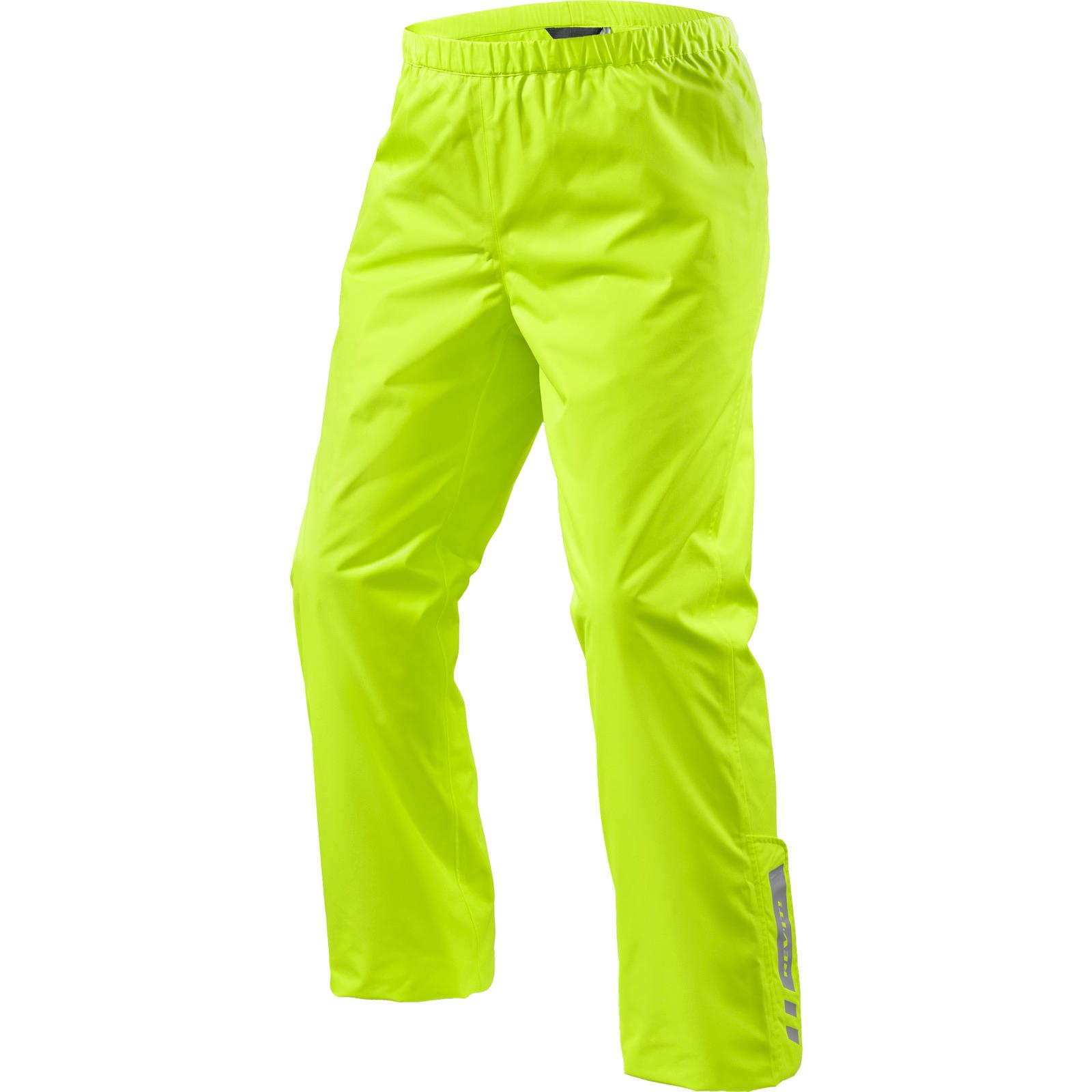 FRC015 - 0410-3XL - Rev It Acid 3 H2O Motorcycle Rain Trousers 3XL Neon Yellow