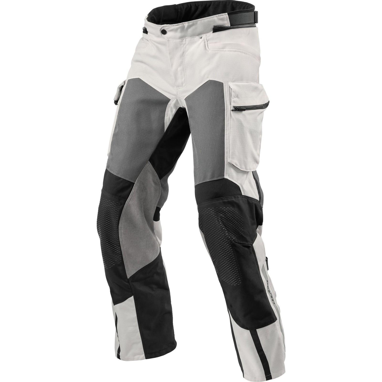 FPT109 - 0171-3XL - Rev It Cayenne 2 Motorcycle Trousers 3XL Silver Standard