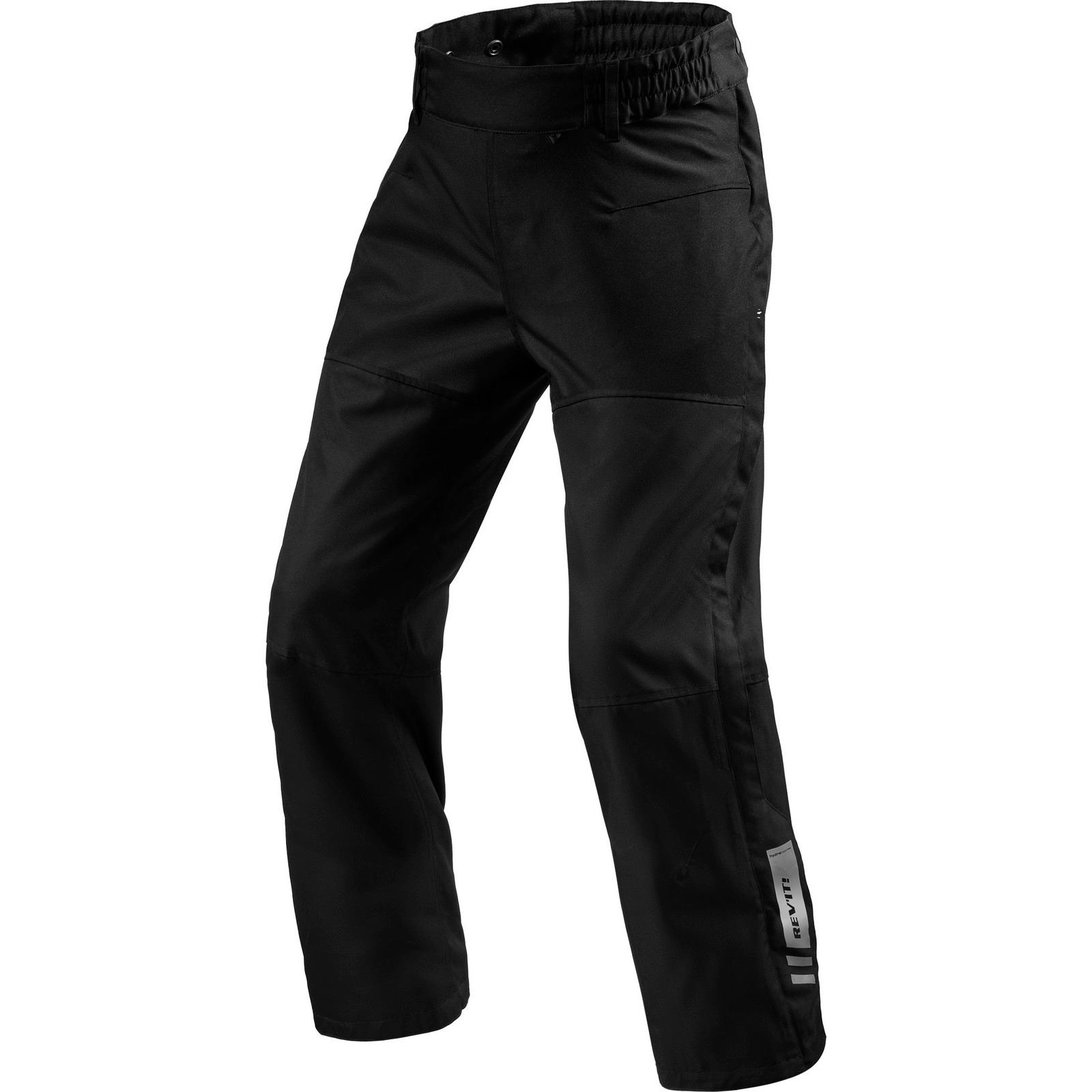 FPT112 - 0012-XL - Rev It Axis 2 H2O Motorcycle Trousers XL Black Short