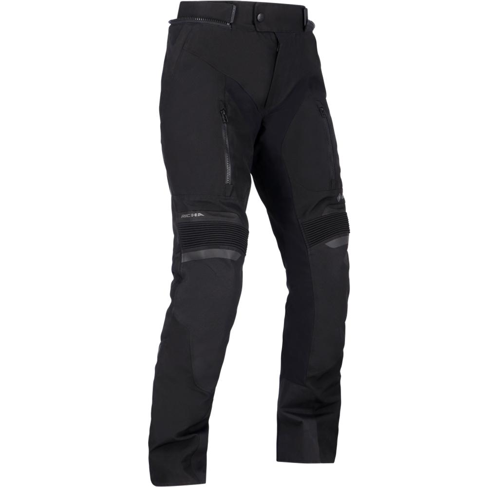 7CYIID100-D4XL - Richa Cyclone 2 Gore-Tex Ladies Motorcycle Trousers 4XL Black Standard