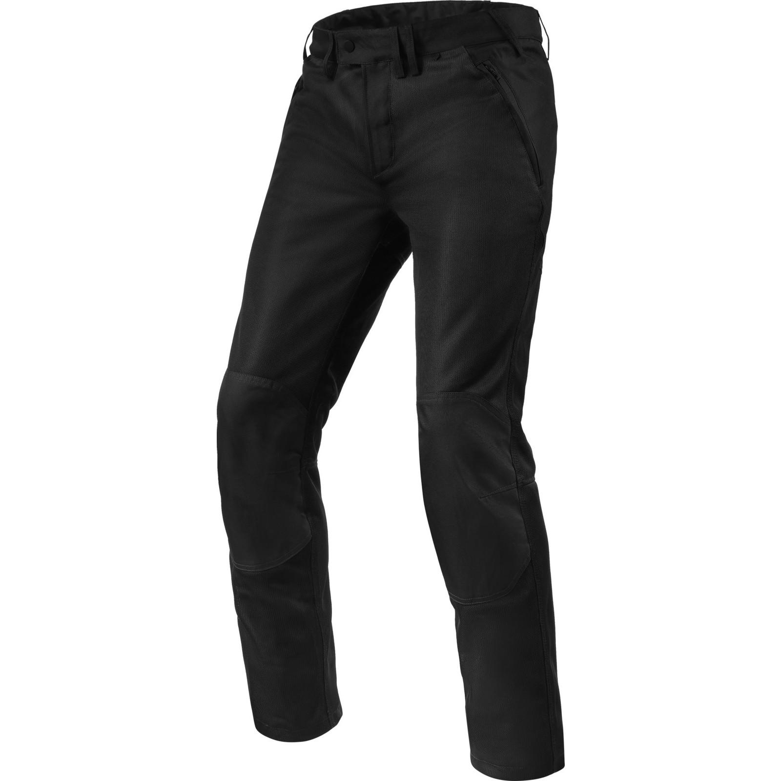 FPT145 - 0012-L - Rev It Eclipse 2 Motorcycle Trousers L Black Short