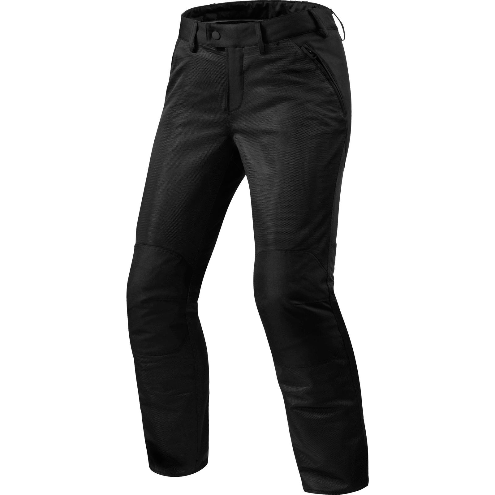 FPT117 - 0011-L36 - Rev It Eclipse 2 Ladies Motorcycle Trousers 36 Black Standard (UK 8)