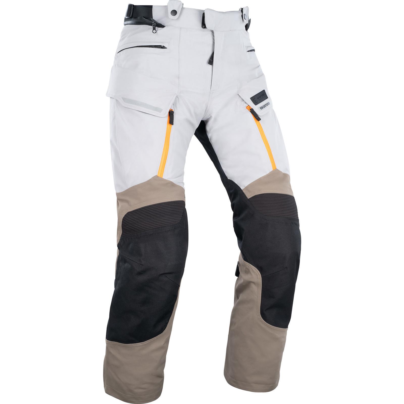 TM216102RS - Oxford Stormland Dry2Dry Motorcycle Trousers S Desert Black Orange Standard