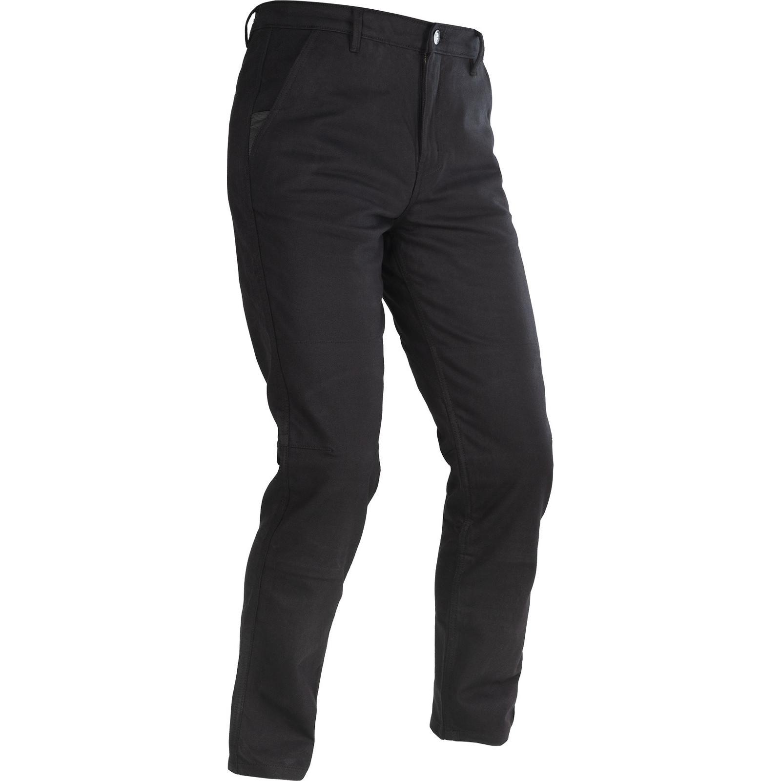 TM229101R30 - Oxford Original Approved AA Chino Motorcycle Trousers 30 Black