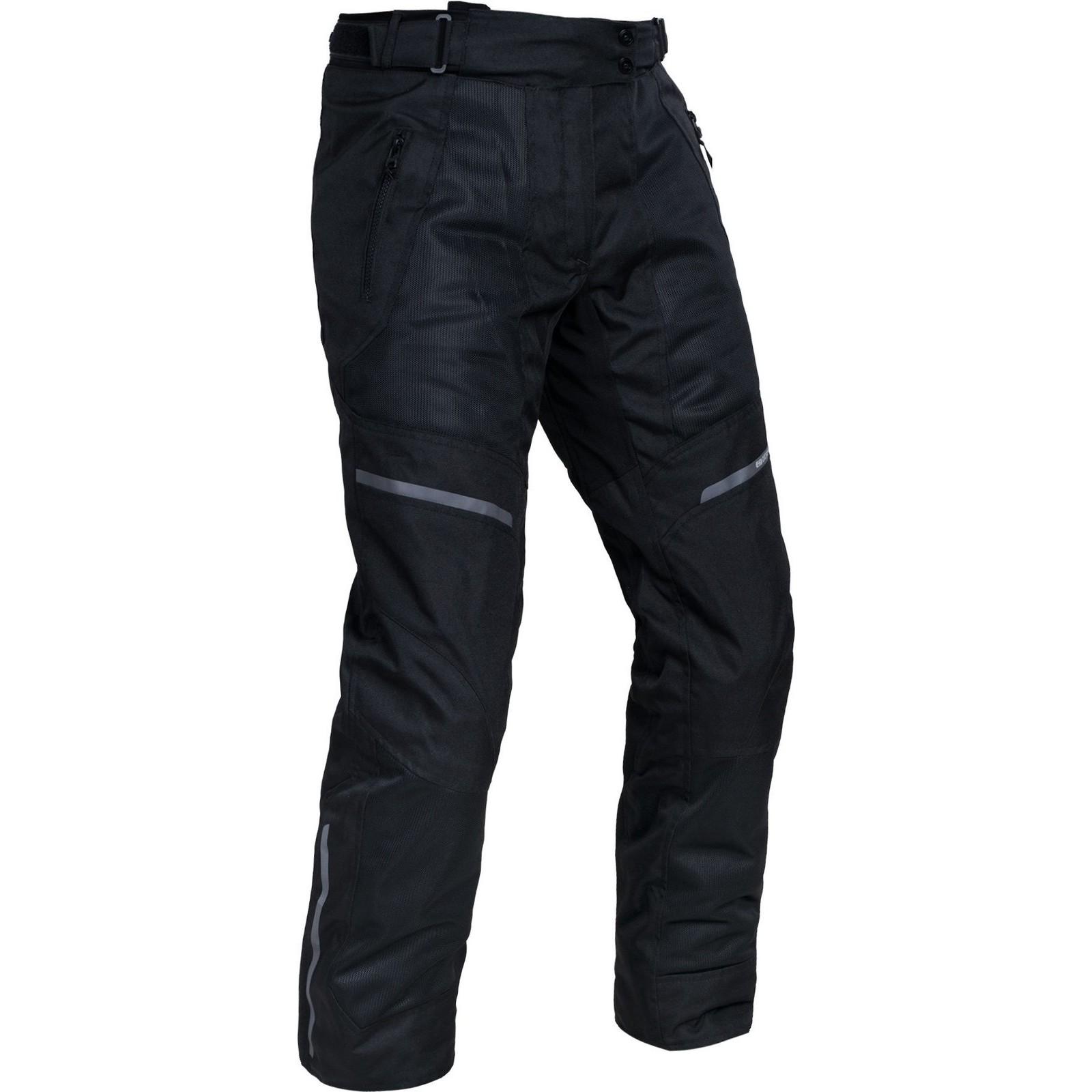 TW226301L18 - Oxford Arizona 1.0 Ladies Motorcycle Trousers 18 Stealth Black Long