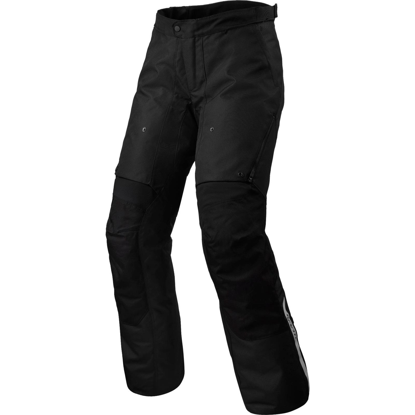 FPT122 - 1011-M - Rev It Outback 4 H2O Motorcycle Trousers M Black Standard