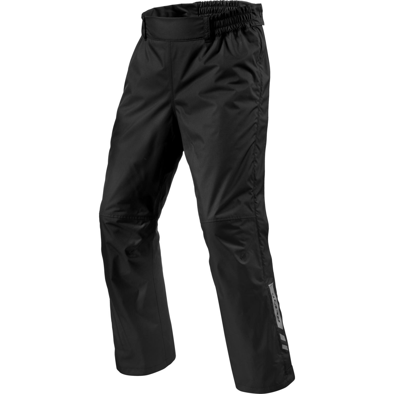 FRC022 - 0010-M - Rev It Nitric 4 H2O Motorcycle Rain Trousers M Black