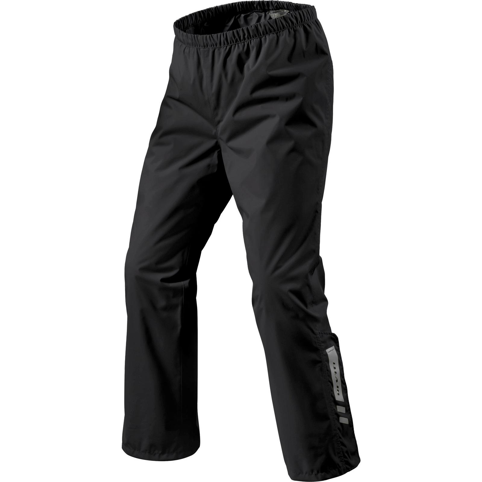 FRC024 - 0010-M - Rev It Acid 4 H2O Motorcycle Rain Trousers M Black