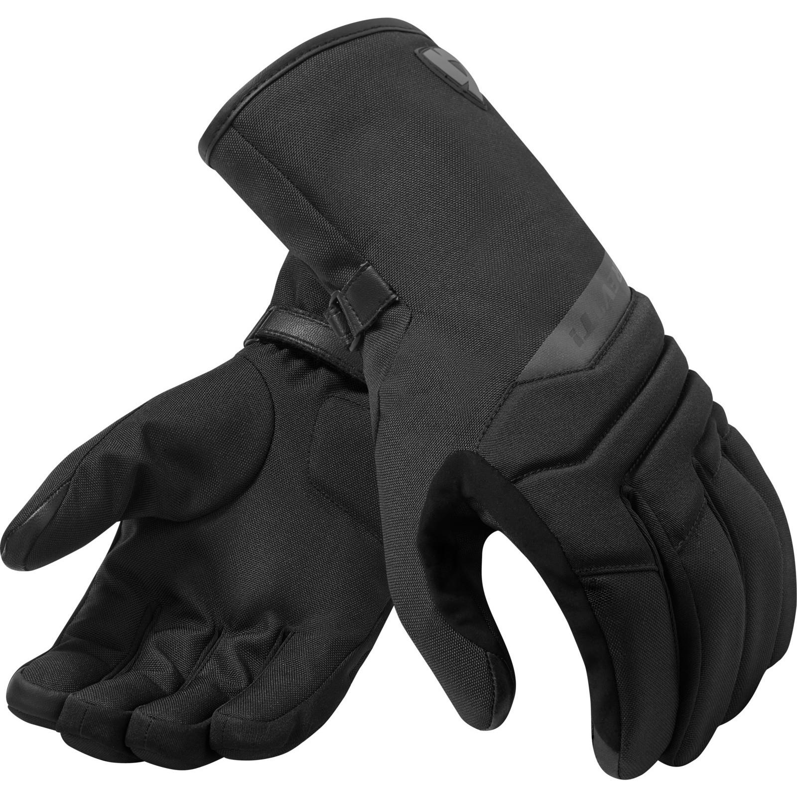 FGW077 - 0010-M - Rev It Upton H2O Motorcycle Gloves M Black