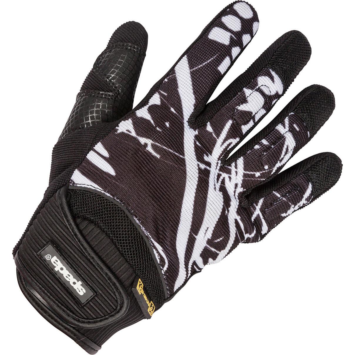 Spada Splash CE Motorcycle Gloves L Black White