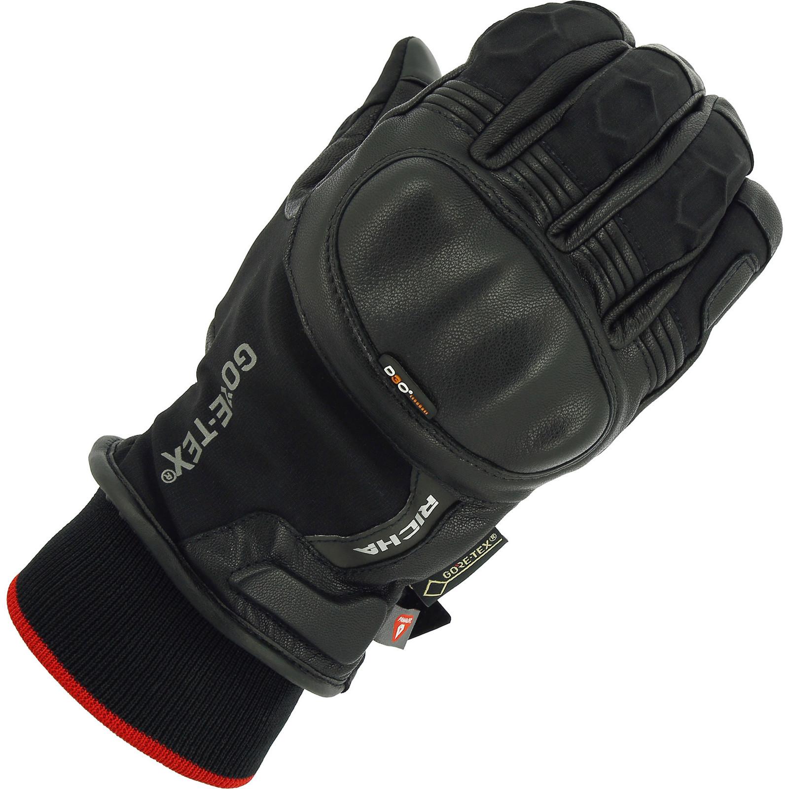 5GH100-S - Richa Ghent Gore-Tex Motorcycle Gloves S Black