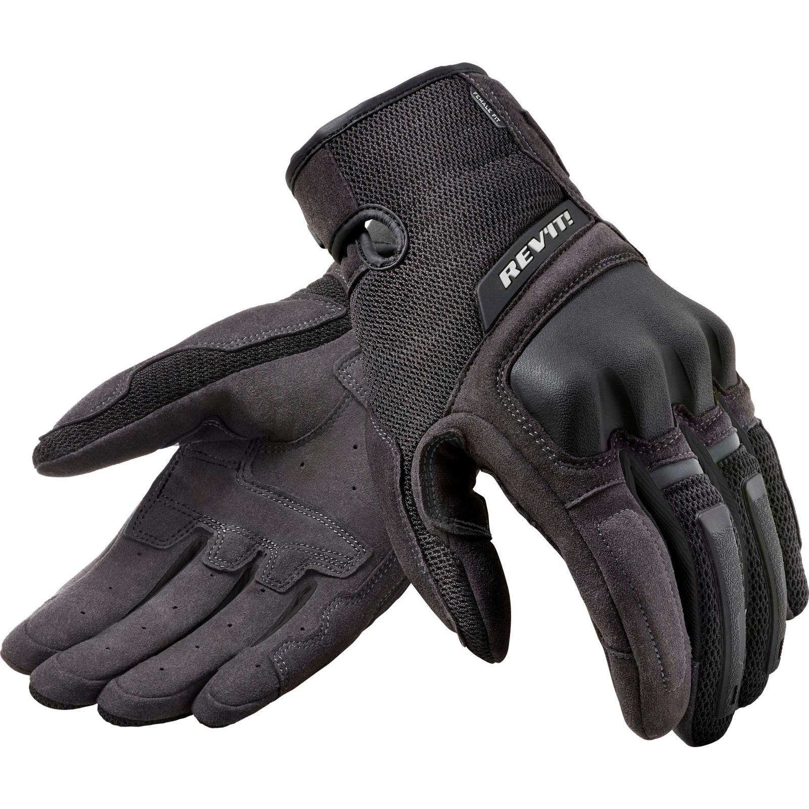 FGS164 - 1010-XL - Rev It Volcano Ladies Motorcycle Gloves XL Black