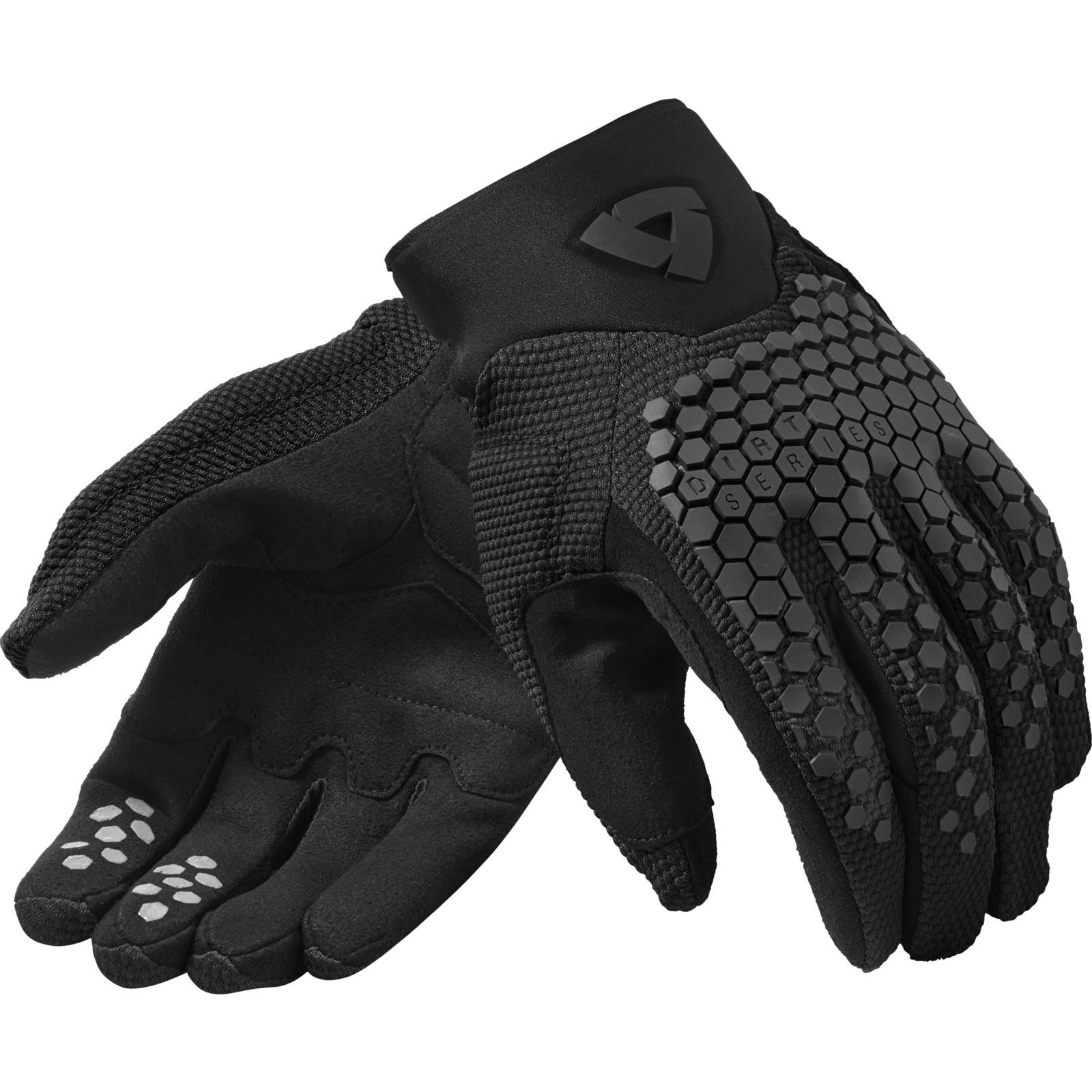 FGS157 - 0010-XS - Rev It Massif Motocross Gloves XS Black