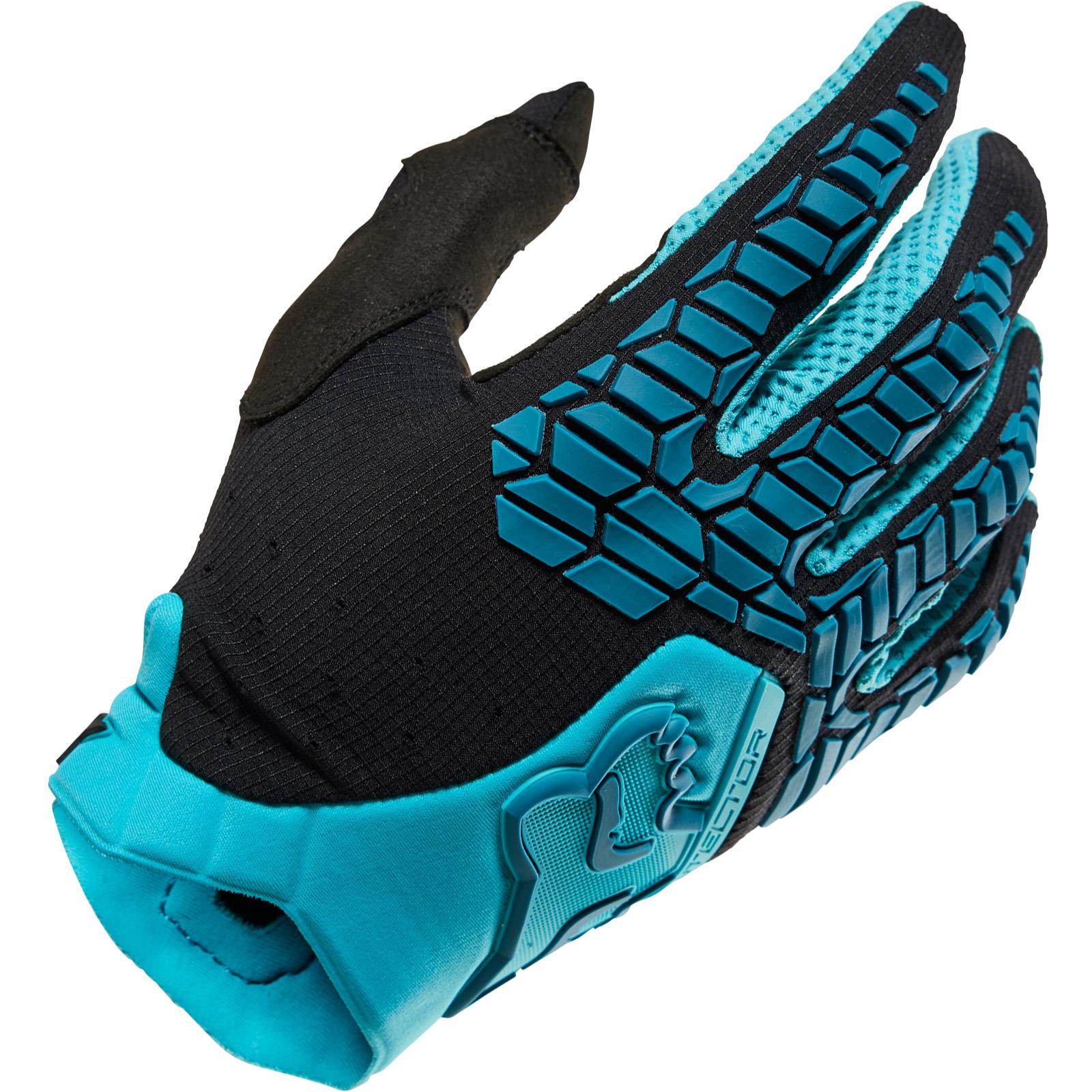 21737-176-S - Fox Racing 2022 Pawtector Motocross Gloves S Teal