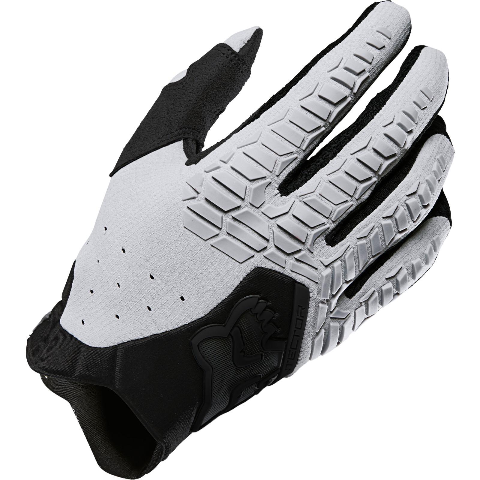 21737-014-S - Fox Racing 2022 Pawtector Motocross Gloves S Black Grey