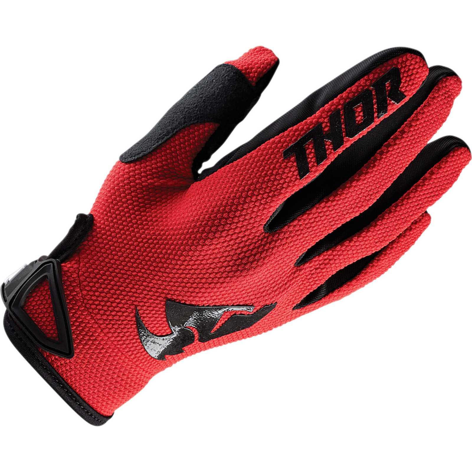 3330-5872 - Thor Sector S20 2023 Motocross Gloves S Red