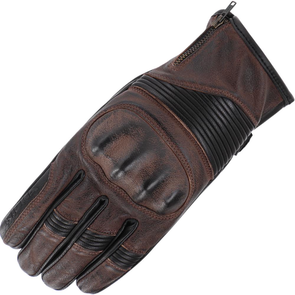 5NAZ1000-XL - Richa Nazaire Leather Motorcycle Gloves XL Brown