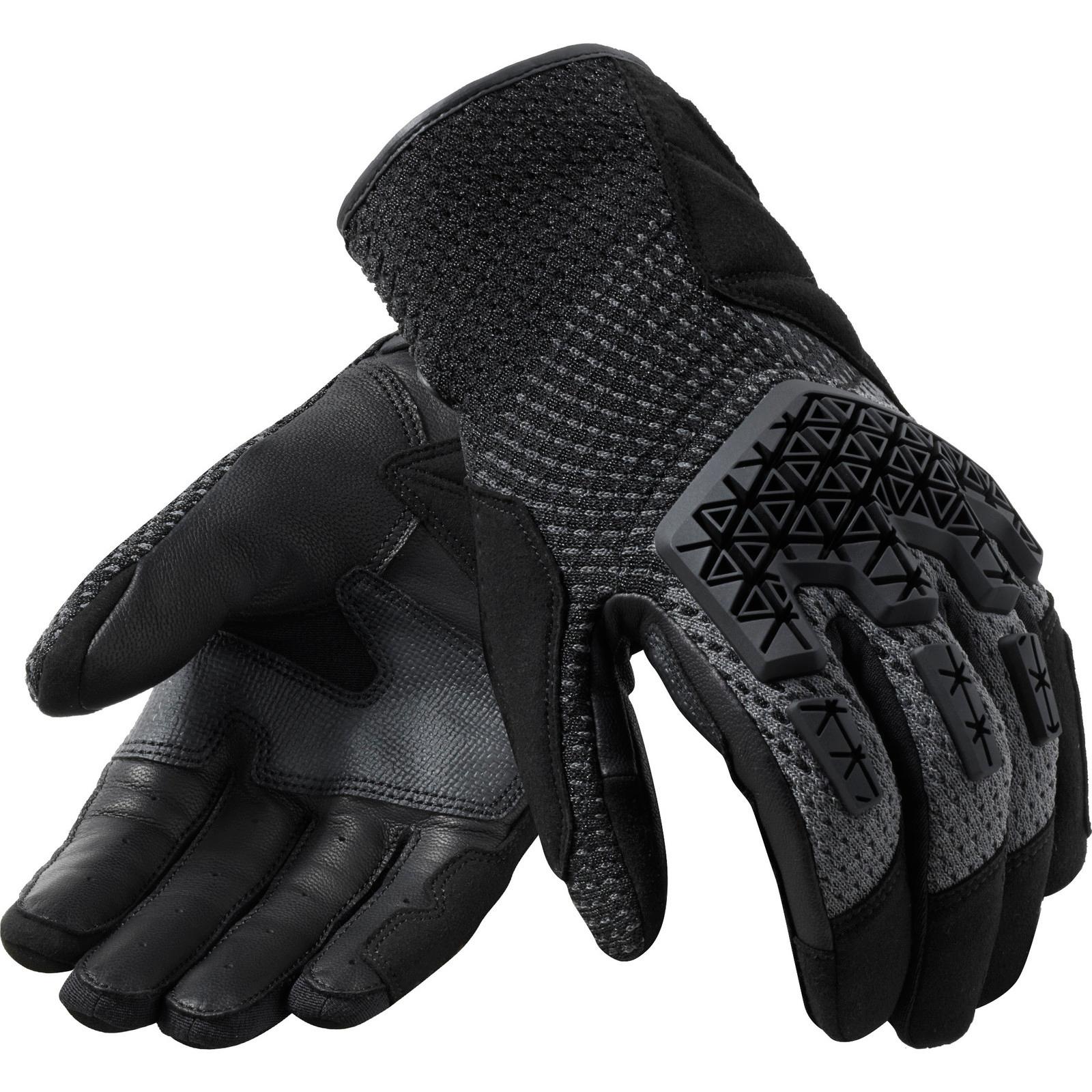 FGS190 - 1010-4XL - Rev It Offtrack 2 Motorcycle Gloves 4XL Black