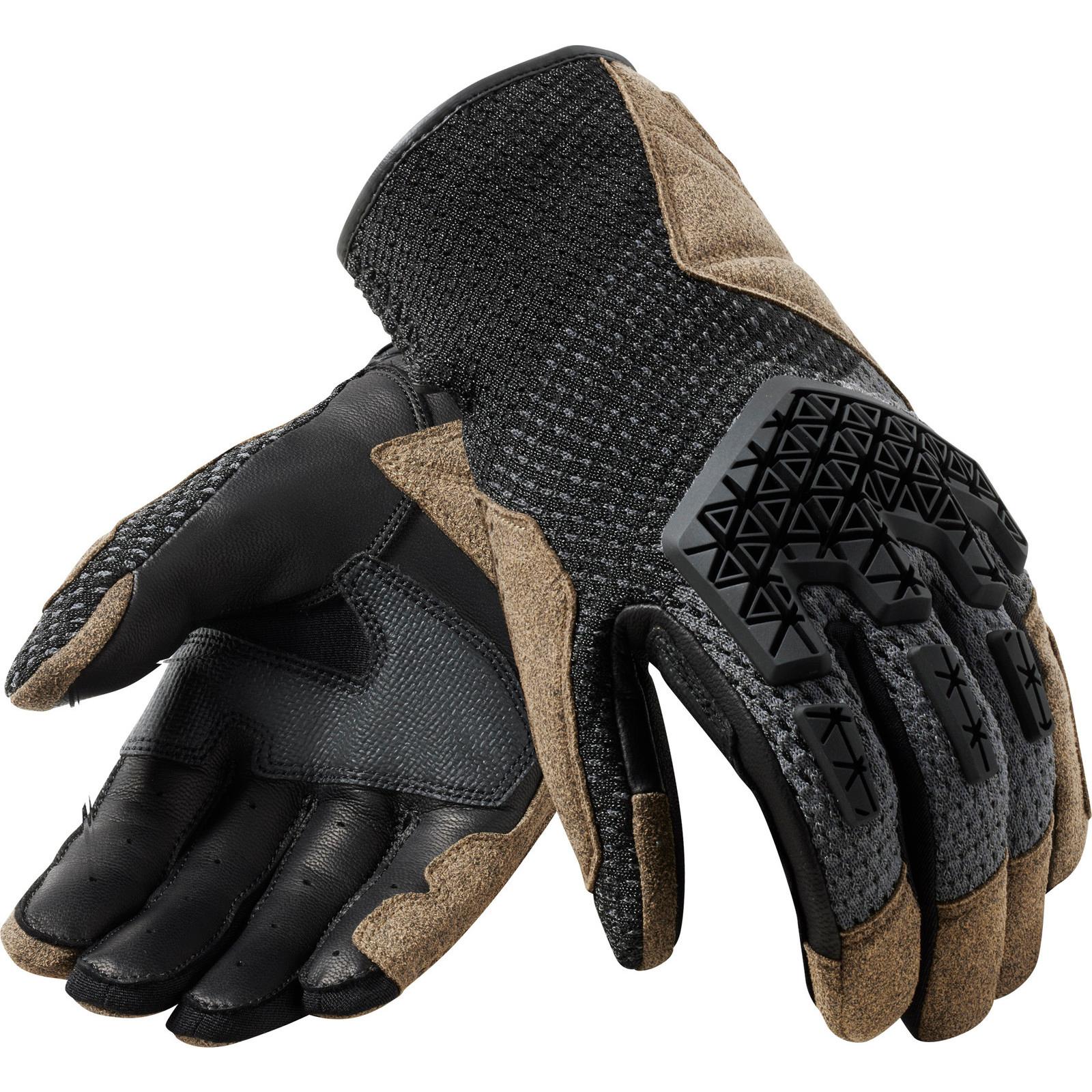 FGS190 - 1700-L - Rev It Offtrack 2 Motorcycle Gloves L Black Brown