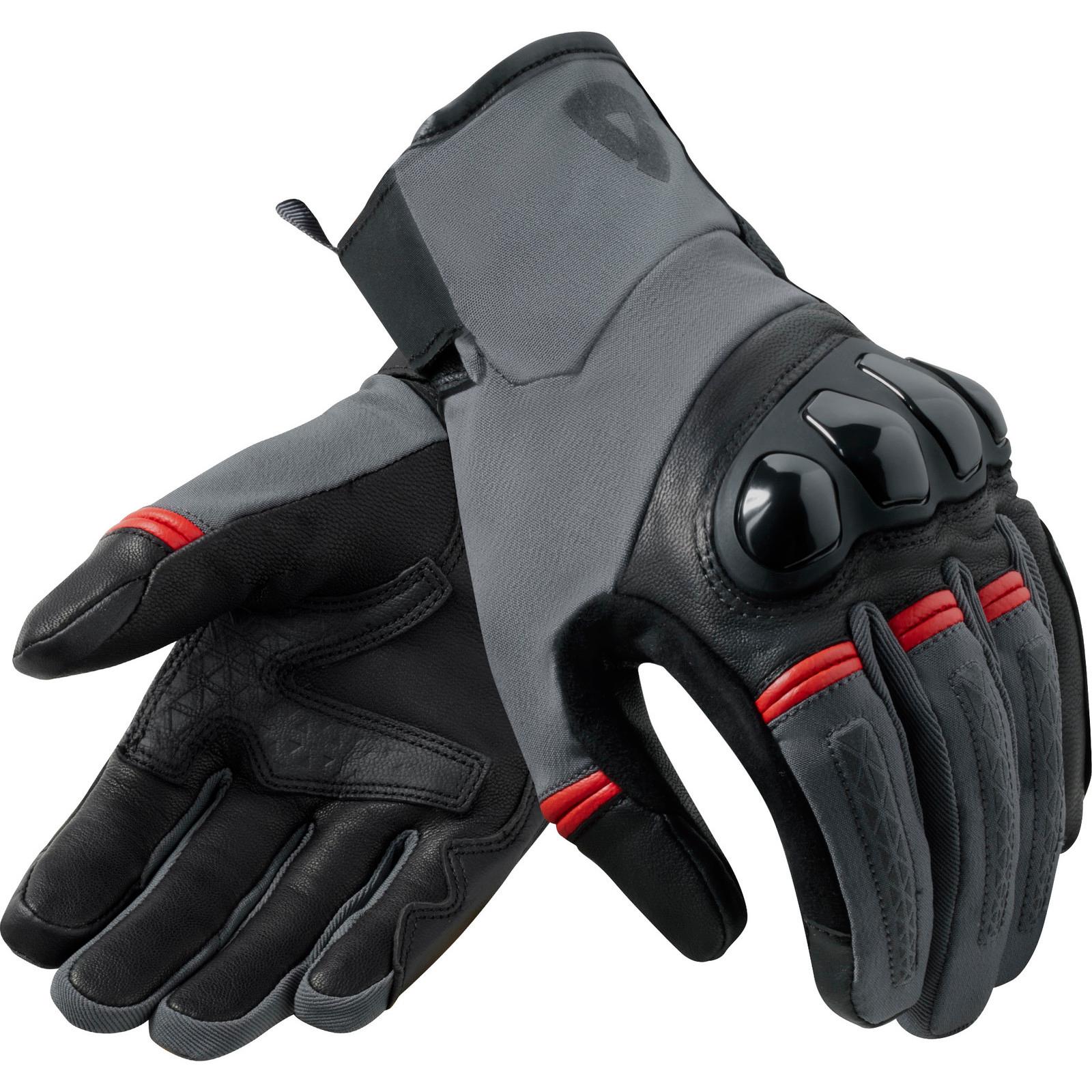 FGS191 - 1150-M - Rev It Speedart H2O Motorcycle Gloves M Black Grey