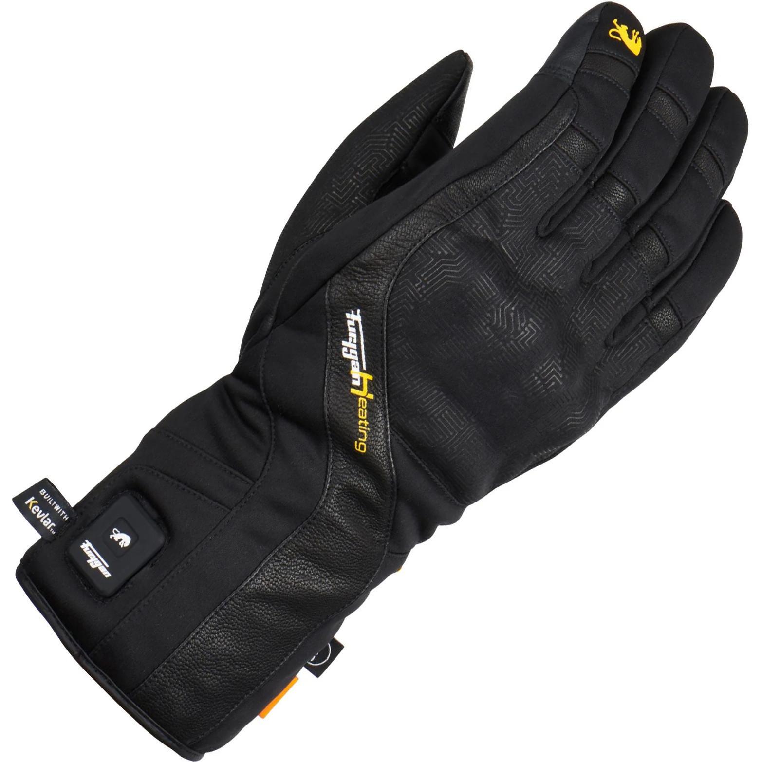 4549-1 M - Furygan Heat X Kevlar Ladies Motorcycle Gloves M Black