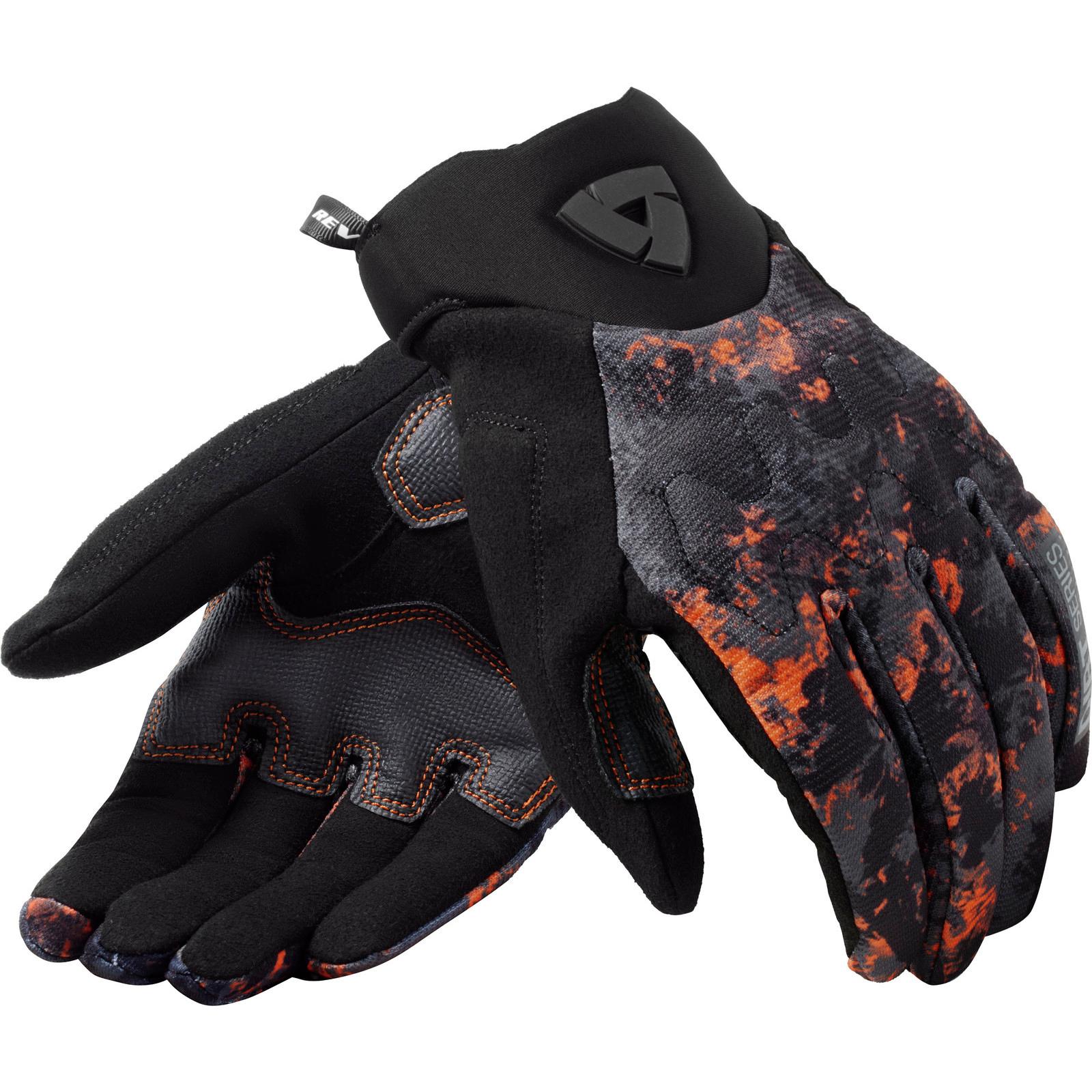 FGS189 - 1500-4XL - Rev It Continent WB Off Road Gloves 4XL Black Orange