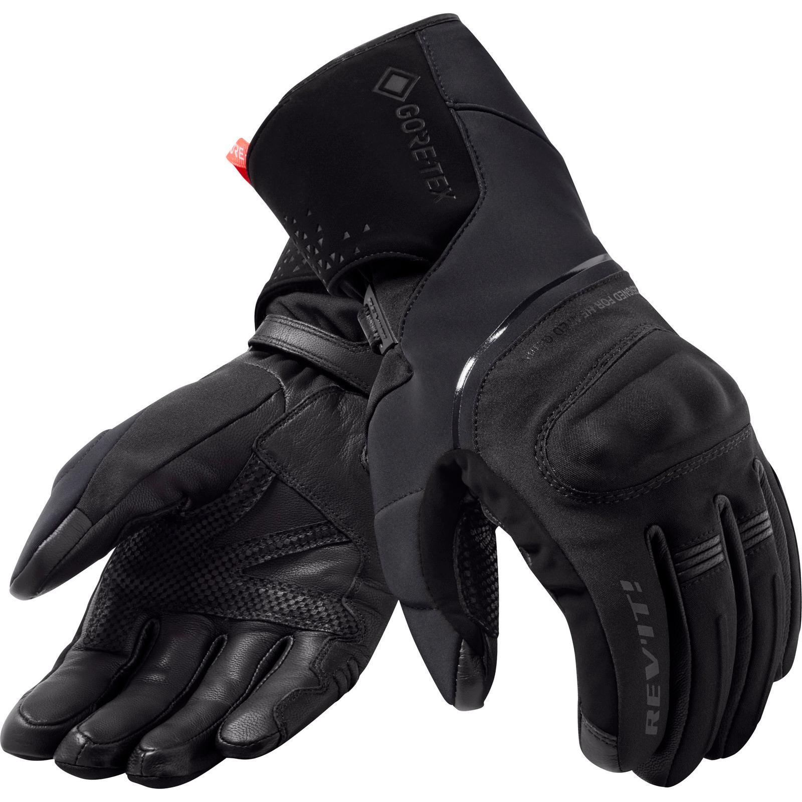 FGW108 - 0010-XL - Rev It Fusion 3 Gore-Tex Motorcycle Gloves XL Black