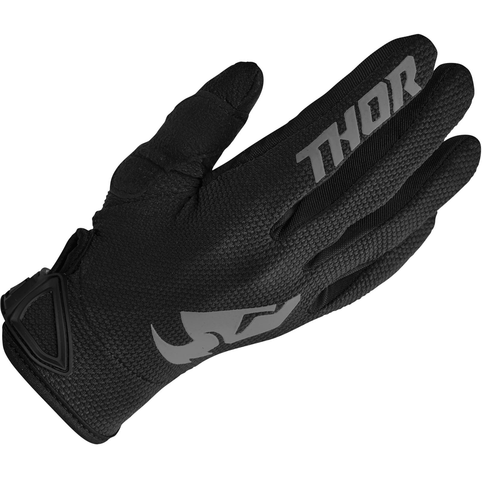 3331-0240 - Thor Sector 2023 Ladies Motocross Gloves L Black Grey