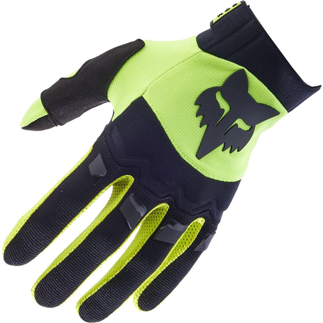 31326-130-L - Fox Racing 2024 Dirtpaw CE Motocross Gloves L Flo Yellow