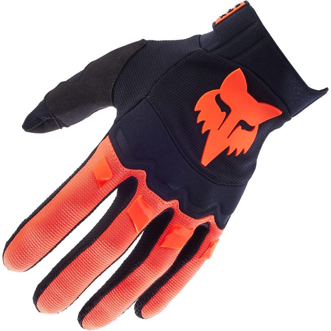 31326-824-M - Fox Racing 2024 Dirtpaw CE Motocross Gloves M Flo Orange