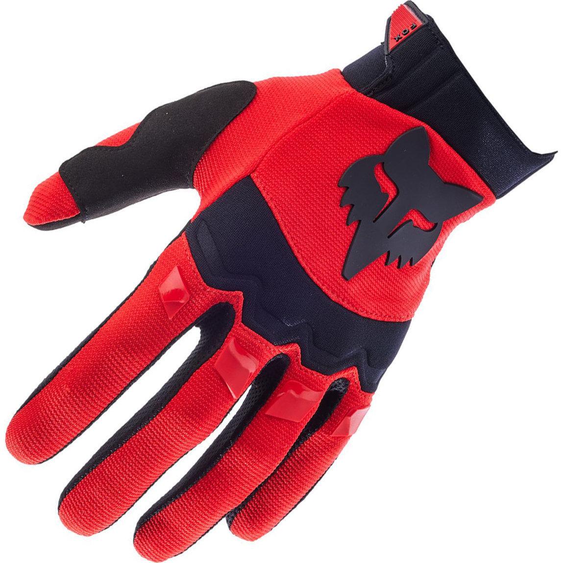 31324-110-M - Fox Racing 2024 Dirtpaw Motocross Gloves M Flo Red