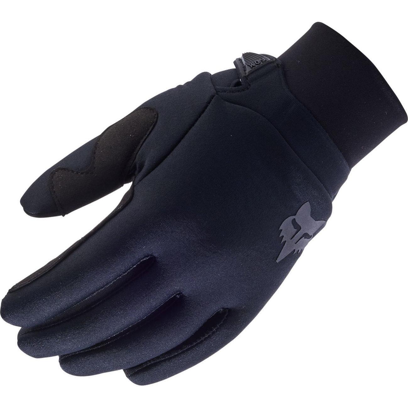31938-001-YL - Fox Racing 2024 Youth Defend Thermo Motocross Gloves YL Black