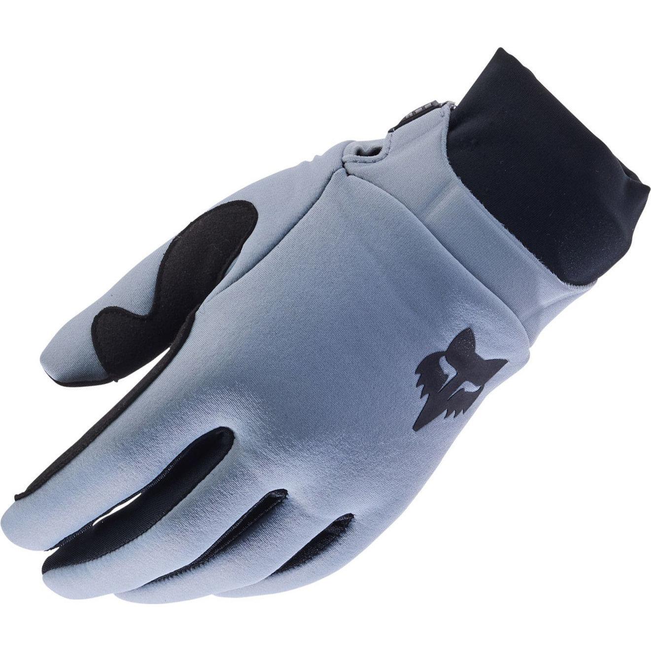31938-172-YS - Fox Racing 2024 Youth Defend Thermo Motocross Gloves YS Steel Grey